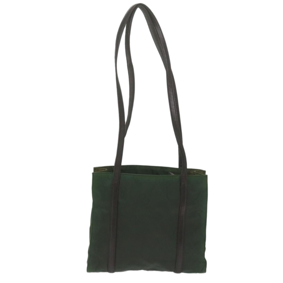PRADA Shoulder Bag Nylon Green  bs10689