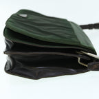 PRADA Shoulder Bag Nylon Green  bs10692