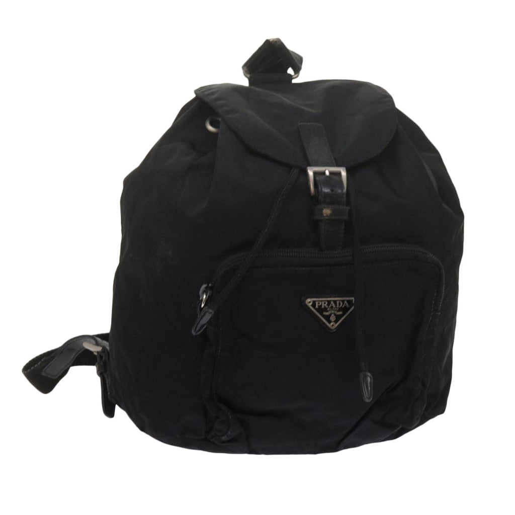PRADA Backpack Nylon Black  bs10722