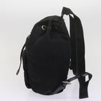 PRADA Backpack Nylon Black  bs10722