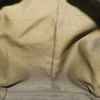 FENDI Zucca Canvas Hand Bag Black Brownbs10753