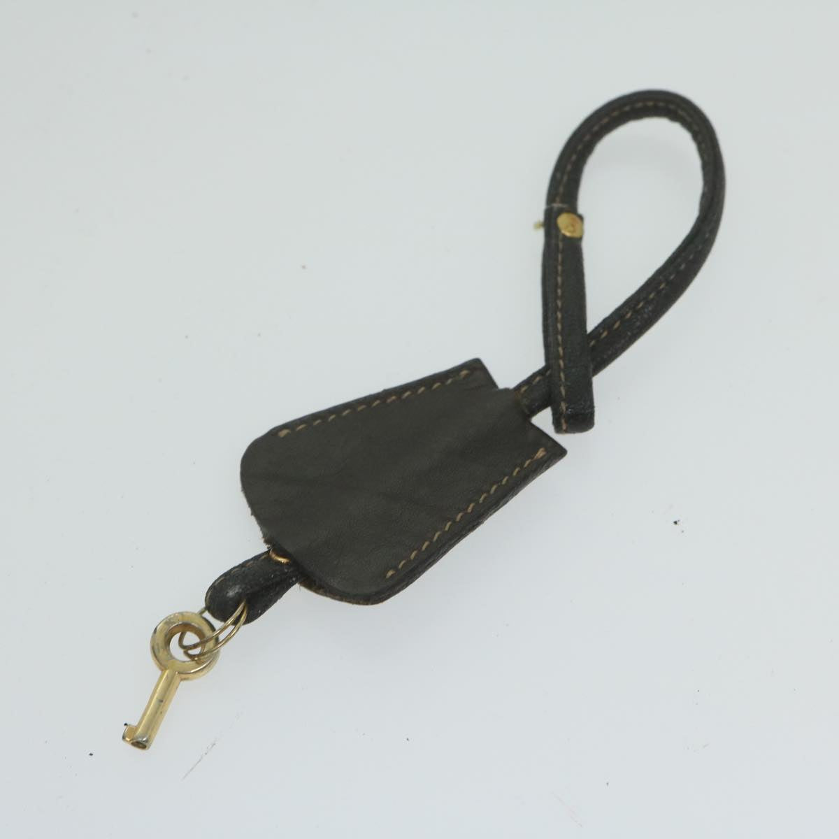 FENDI Zucca Canvas Hand Bag Black Brownbs10753