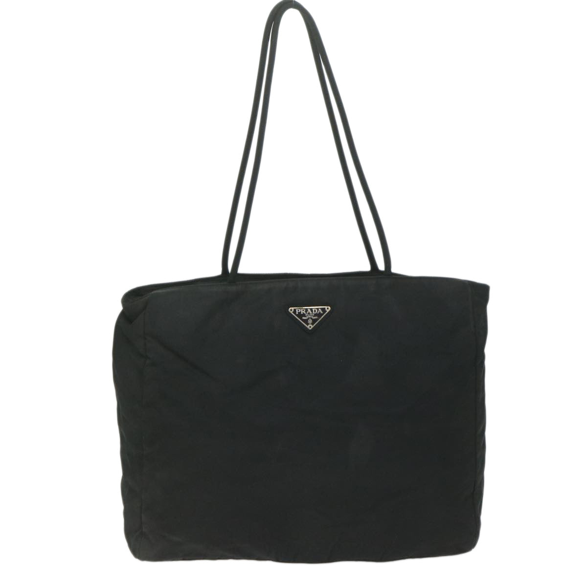 PRADA Tote Bag Nylon Black  bs10759