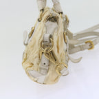 PRADA Hand Bag Nylon 2way White  bs10794