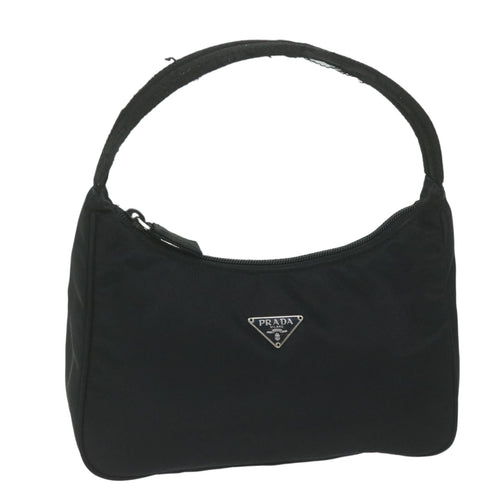 PRADA Hand Bag Nylon Black  bs10797