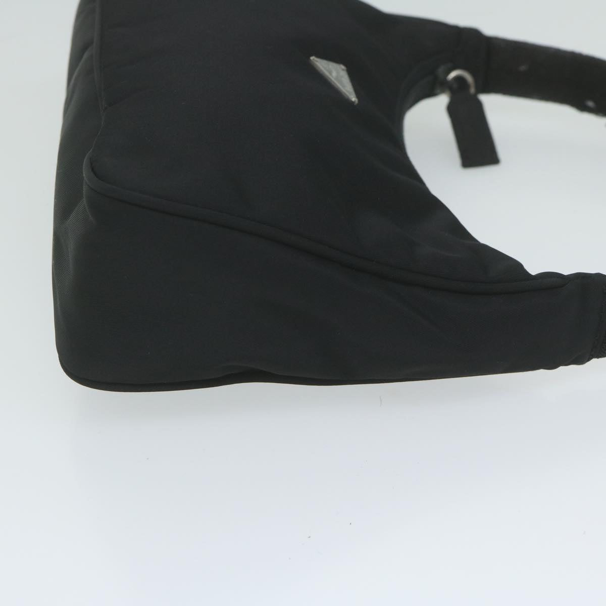 PRADA Hand Bag Nylon Black  bs10797