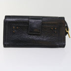 Chloe Wallet Leather 3Set Black Gray bs10807