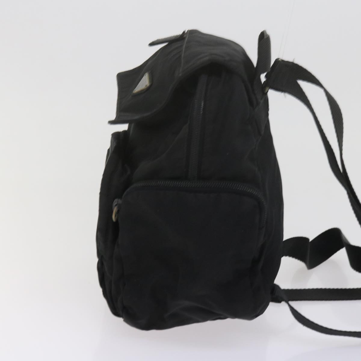 PRADA Backpack Nylon Black  bs10811