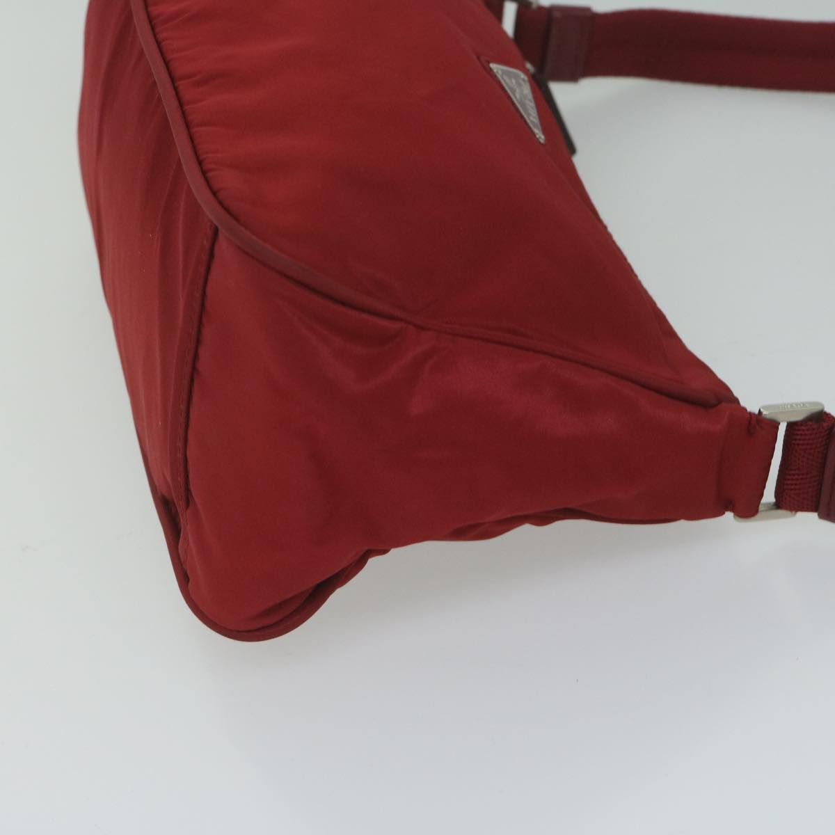 PRADA Shoulder Bag Nylon Red  bs10816