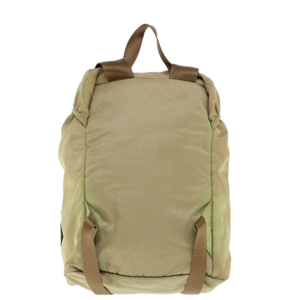 PRADA Backpack Nylon Khaki  bs10844