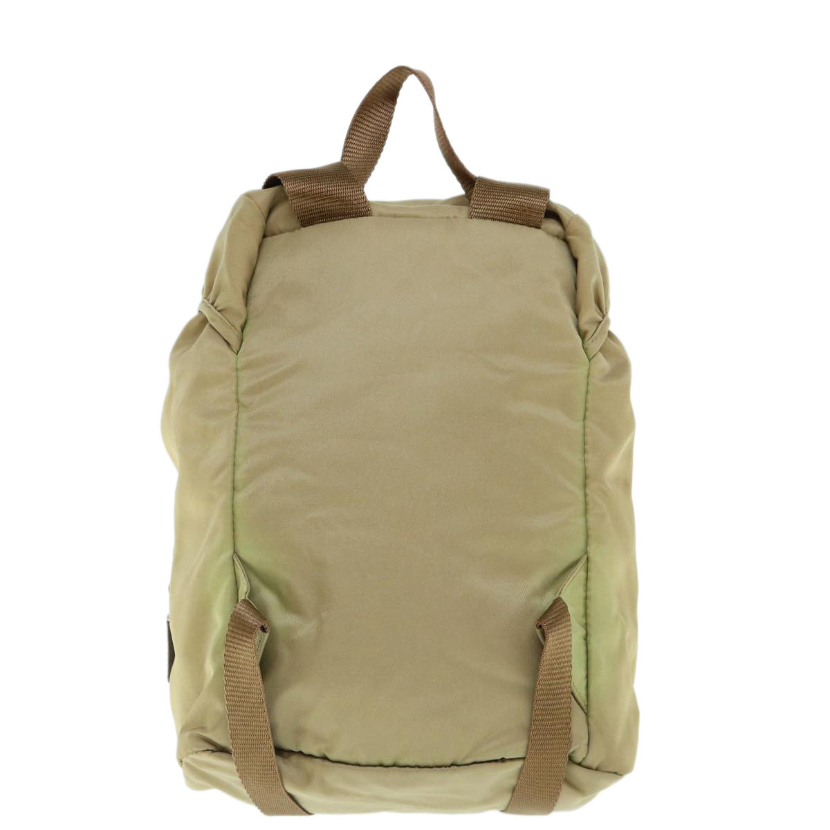 PRADA Backpack Nylon Khaki  bs10844