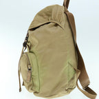PRADA Backpack Nylon Khaki  bs10844