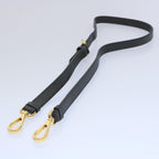 PRADA Adjustable Shoulder Strap Leather 29.1""-33.1"" Gray  bs10847