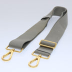 PRADA Adjustable Shoulder Strap Canvas 24""-42.5"" Gray  bs10880