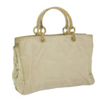 PRADA Hand Bag Nylon Beige  bs10883