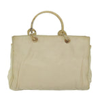 PRADA Hand Bag Nylon Beige  bs10883
