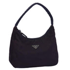 PRADA Hand Bag Nylon Purple  bs10886