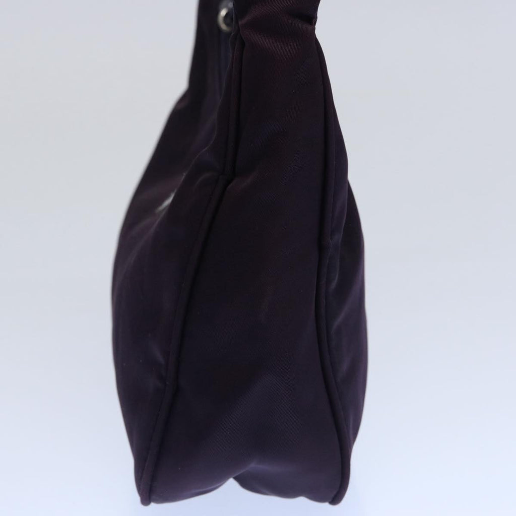 PRADA Hand Bag Nylon Purple  bs10886