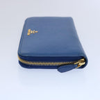 PRADA Long Wallet Safiano leather Blue  bs10894