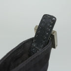 FENDI Zucca Canvas Shoulder Bag Blackbs10962