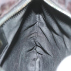 FENDI Zucca Canvas Shoulder Bag Blackbs10962