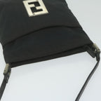 FENDI Zucca Canvas Shoulder Bag Blackbs10962