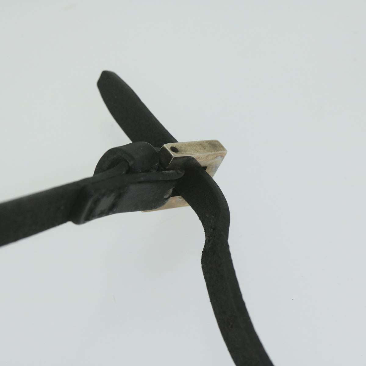 FENDI Zucca Canvas Shoulder Bag Blackbs10962