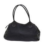 PRADA Shoulder Bag Leather Black  bs10964