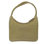 PRADA Hand Bag Nylon Beige  bs10991