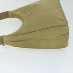 PRADA Hand Bag Nylon Beige  bs10991