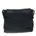 PRADA Shoulder Bag Leather nylon Black  bs11028