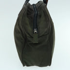 PRADA Hand Bag Nylon Khaki  bs11036