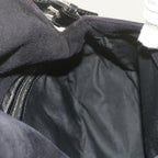 FENDI Mamma Baguette Shoulder Bag Suede Black 2308 26325 089bs11079