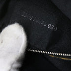 FENDI Mamma Baguette Shoulder Bag Suede Black 2308 26325 089bs11079