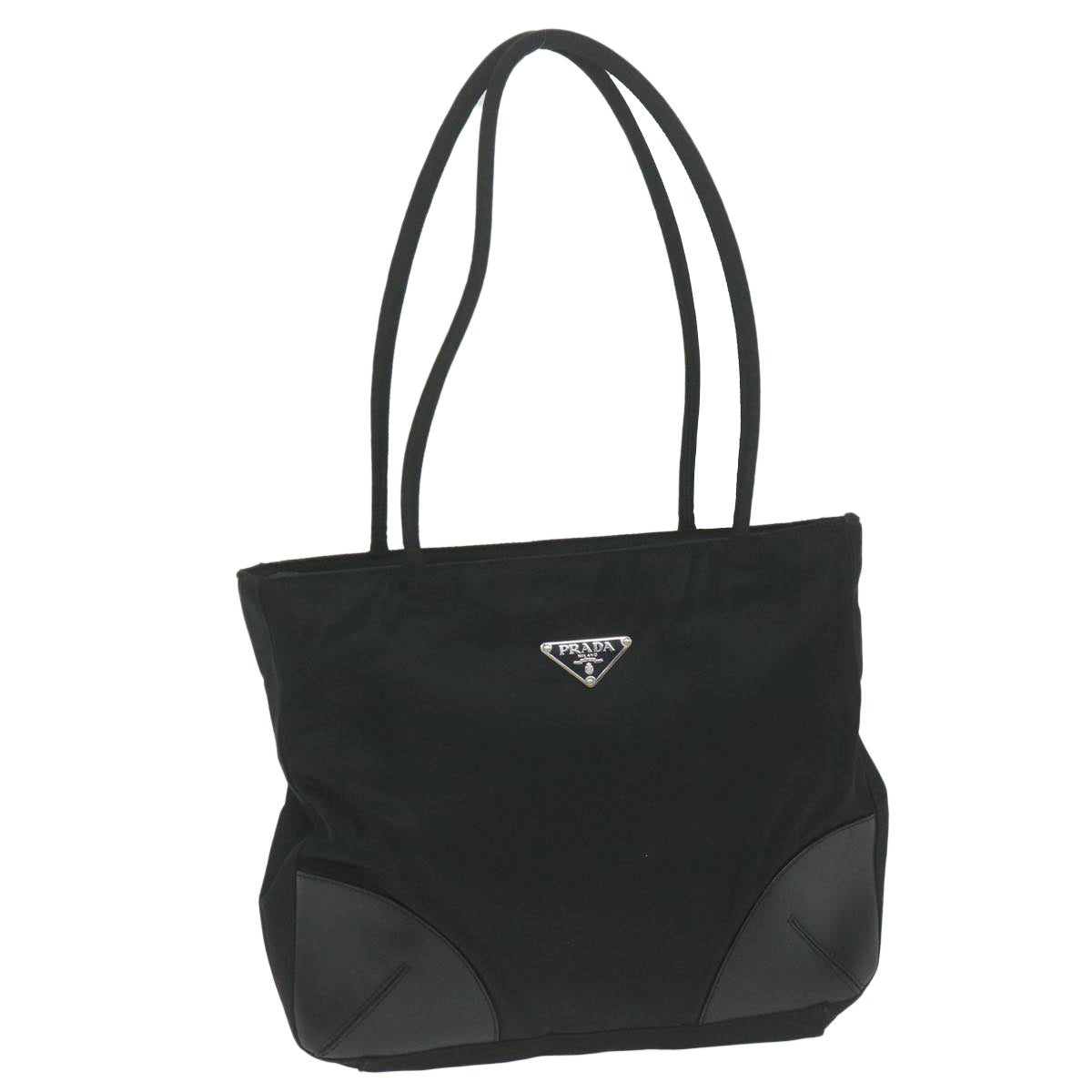 PRADA Shoulder Bag Nylon Black  bs11124