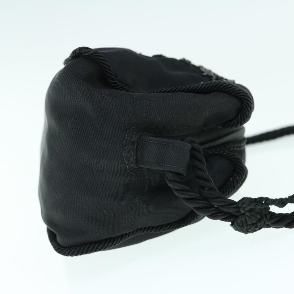 PRADA Shoulder Bag Nylon Black  bs11129
