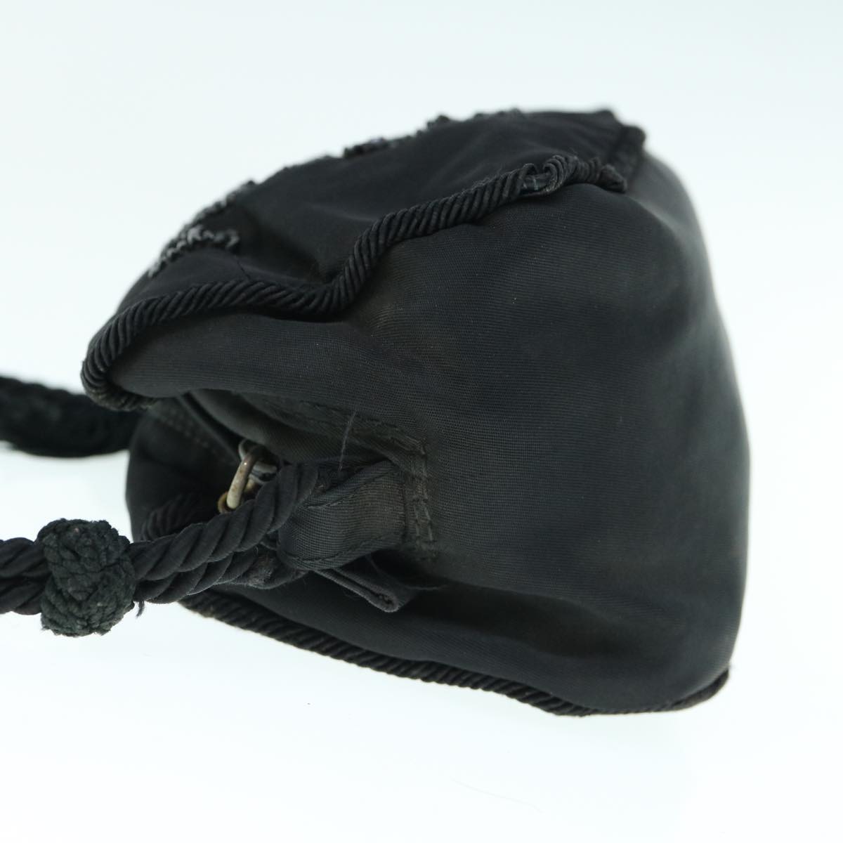 PRADA Shoulder Bag Nylon Black  bs11129