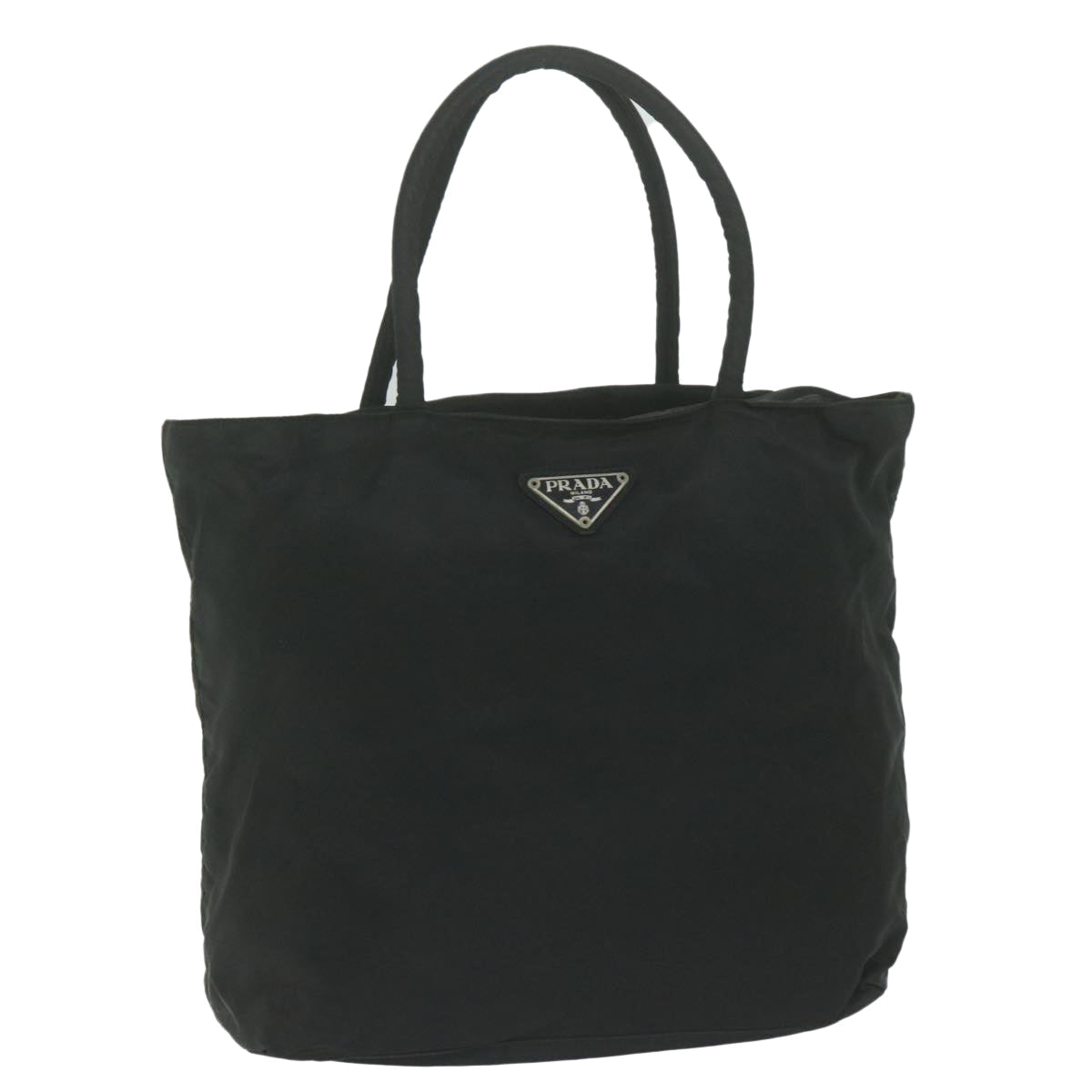 PRADA Hand Bag Nylon Black  bs11136
