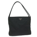 PRADA Shoulder Bag Nylon Black  bs11159
