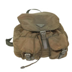PRADA Backpack Nylon Khaki  bs11160