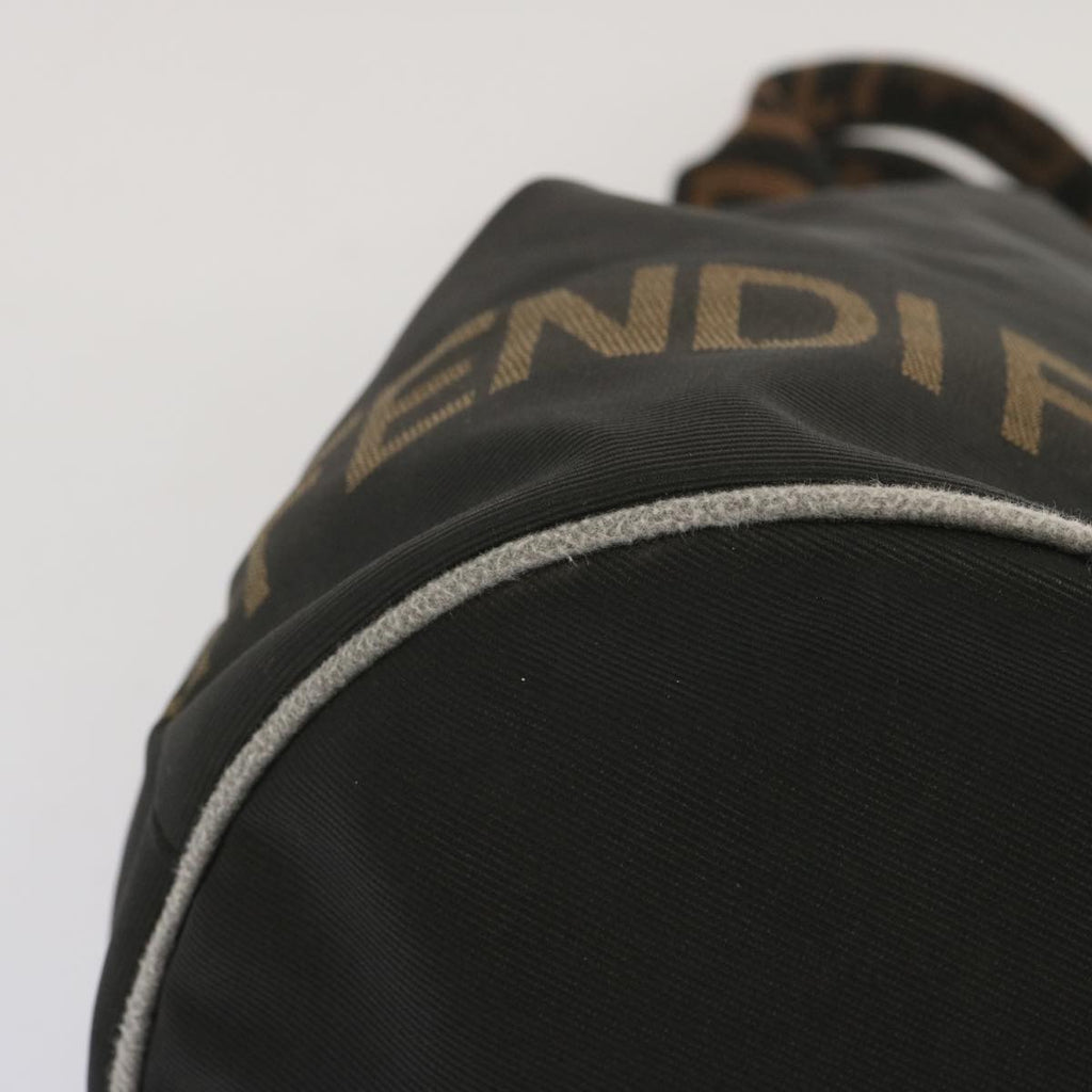 FENDI Hand Bag Canvas Black 2321 26526 098bs11262