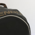 FENDI Hand Bag Canvas Black 2321 26526 098bs11262
