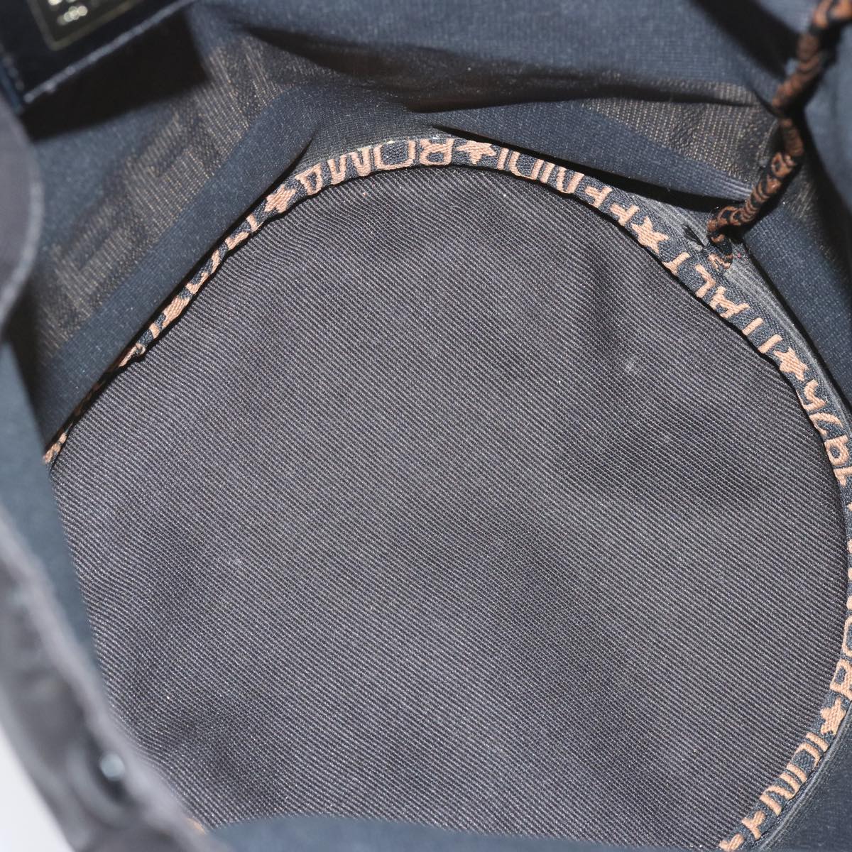 FENDI Hand Bag Canvas Black 2321 26526 098bs11262