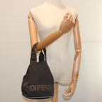 FENDI Hand Bag Canvas Black 2321 26526 098bs11262