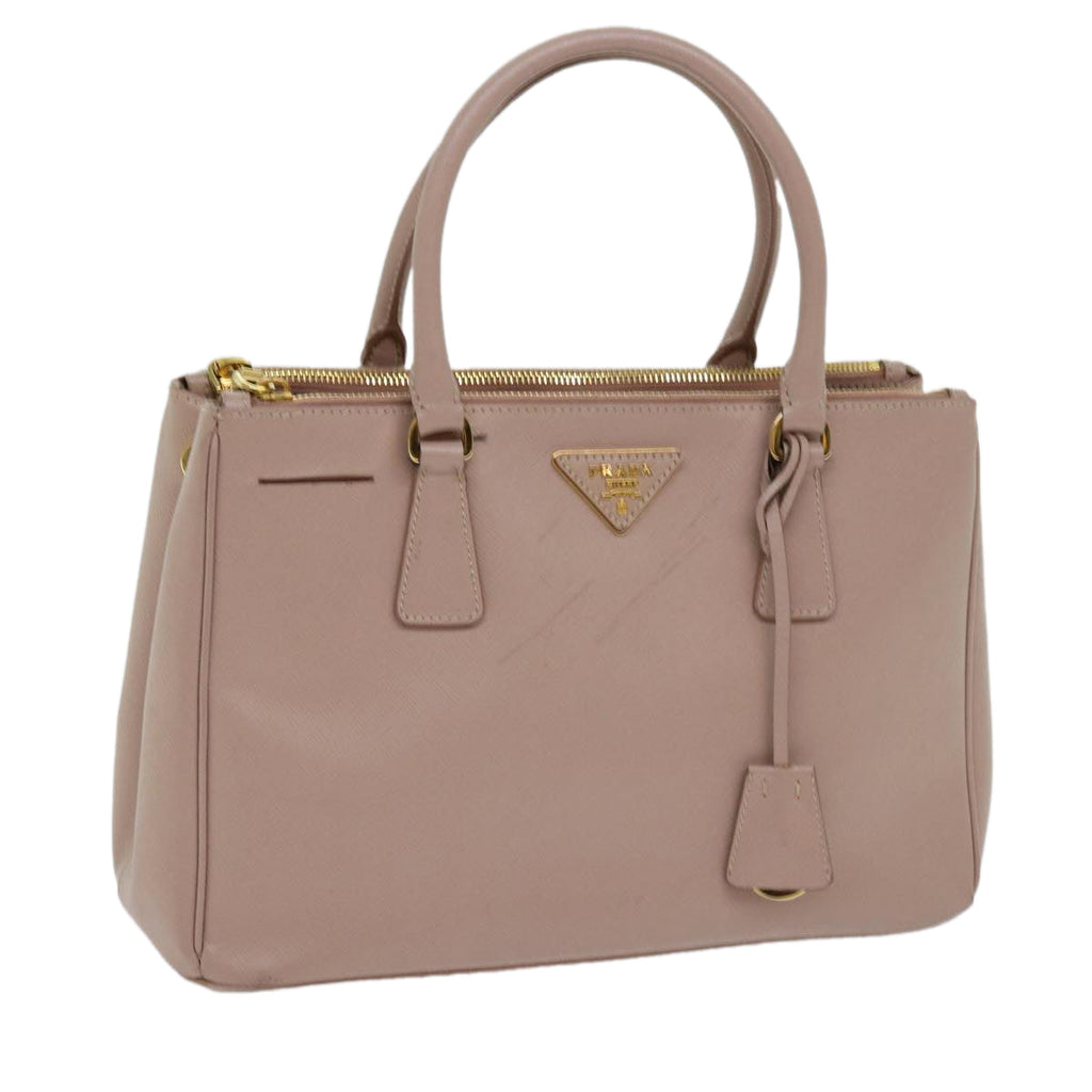 PRADA Hand Bag Safiano leather 2way Pink  bs11288