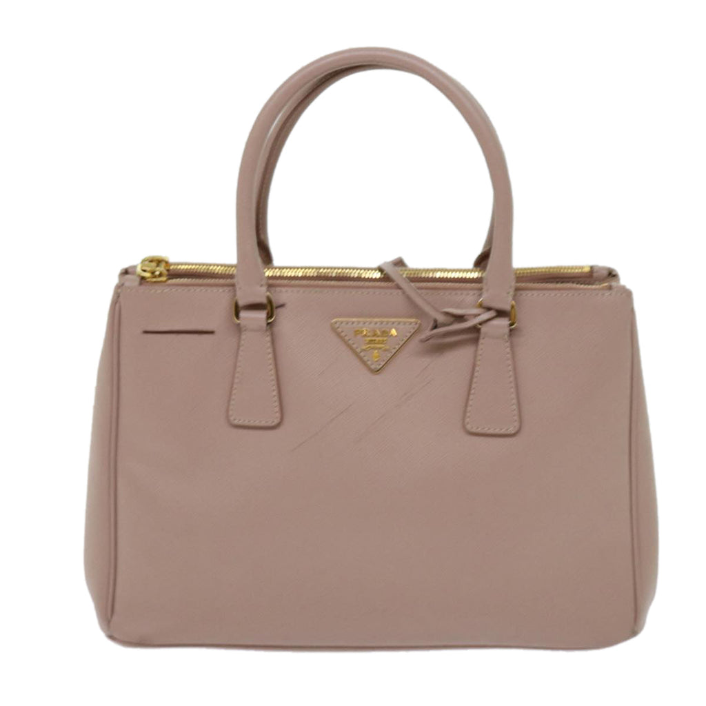 PRADA Hand Bag Safiano leather 2way Pink  bs11288