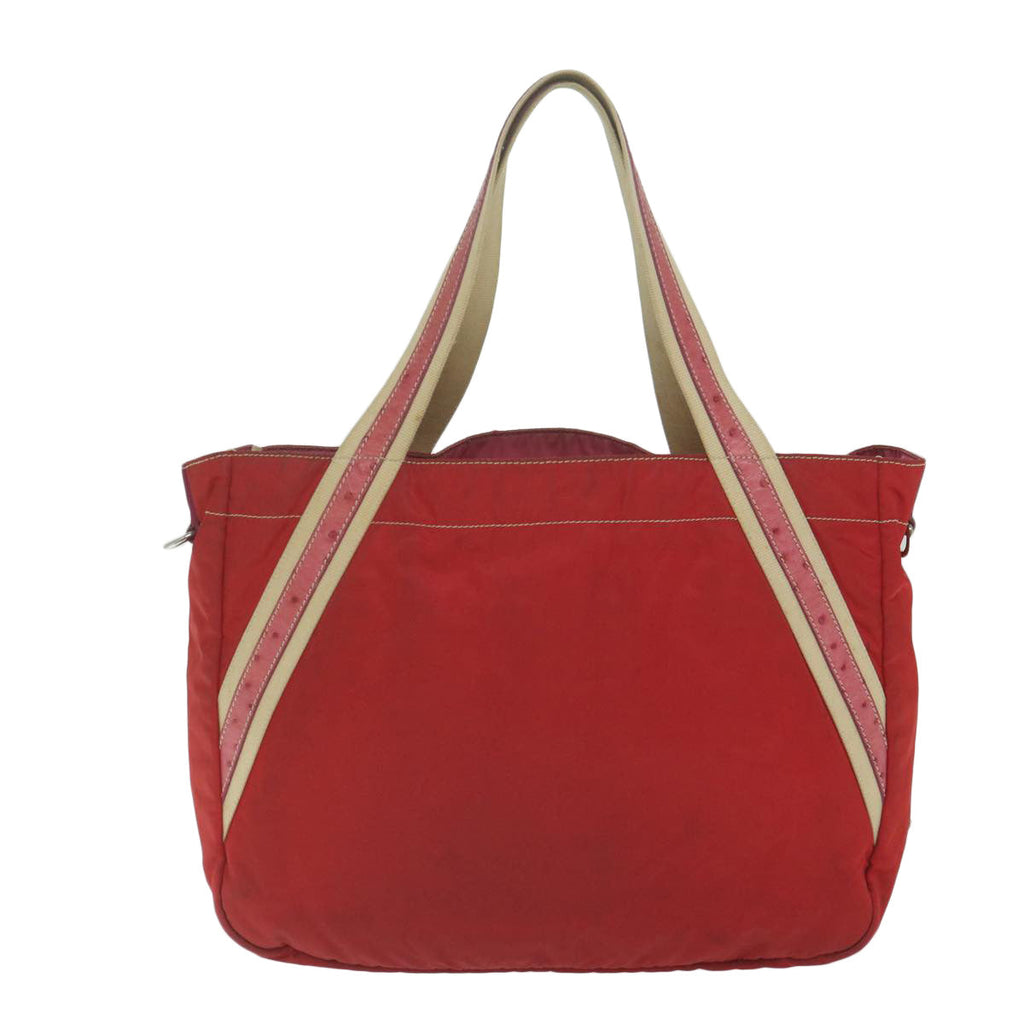 PRADA Tote Bag Nylon Pink  bs11297