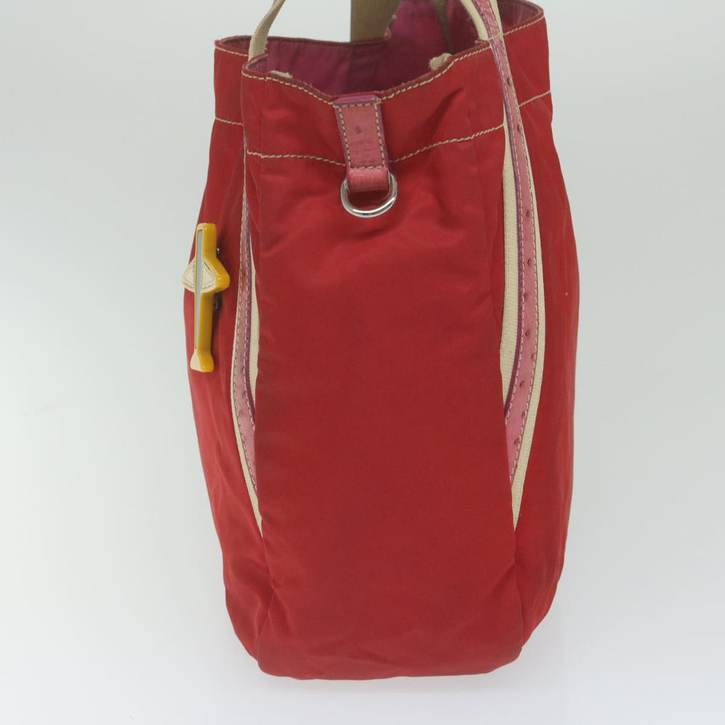 PRADA Tote Bag Nylon Pink  bs11297
