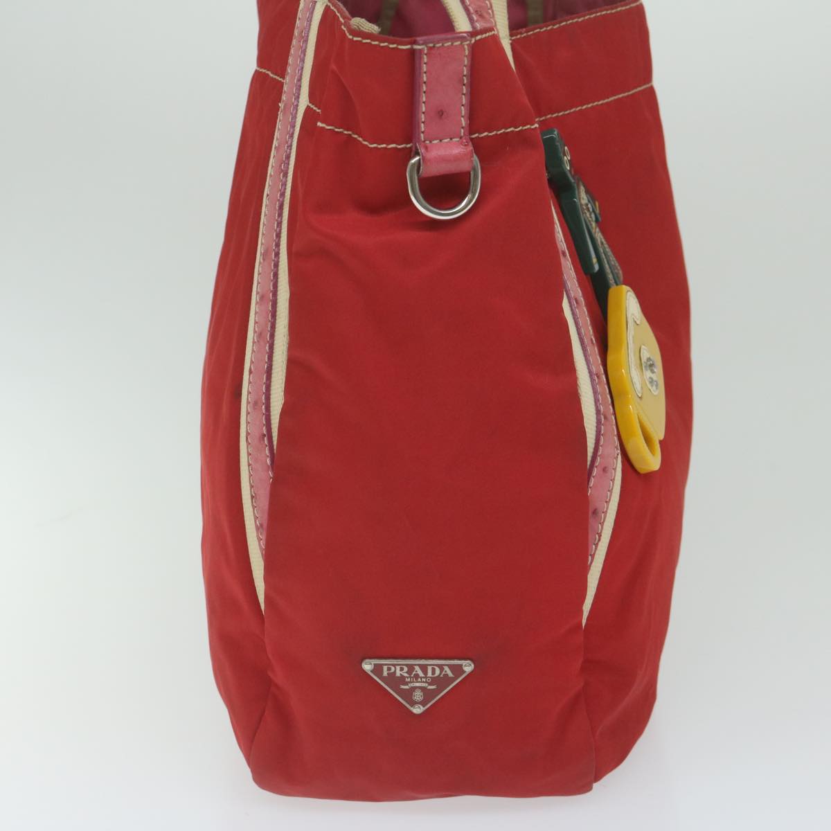 PRADA Tote Bag Nylon Pink  bs11297