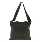PRADA Shoulder Bag Nylon Khaki  bs11372